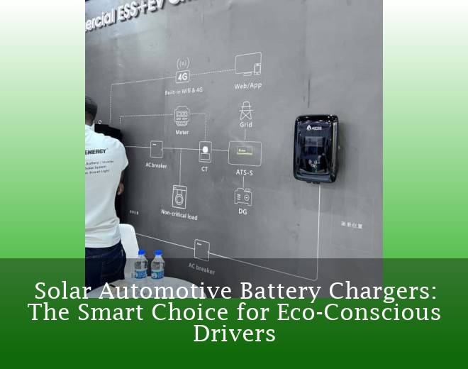 Solar Automotive Battery Chargers: The Smart Choice for Eco-Conscious Drivers
